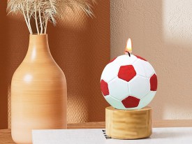 Molde silicona pelota futbol